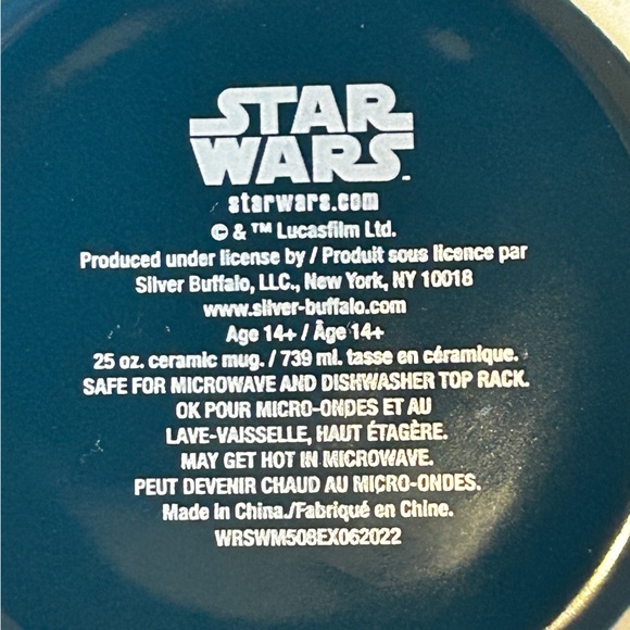 Star Wars Christmas Baby Yoda/Grogu Snowflake Coffee Mug - Picture 6 of 6